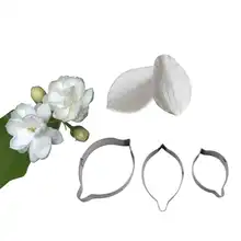 Силиконовая форма для цветов жасмина цветочный резак набор украшения тортов помадная