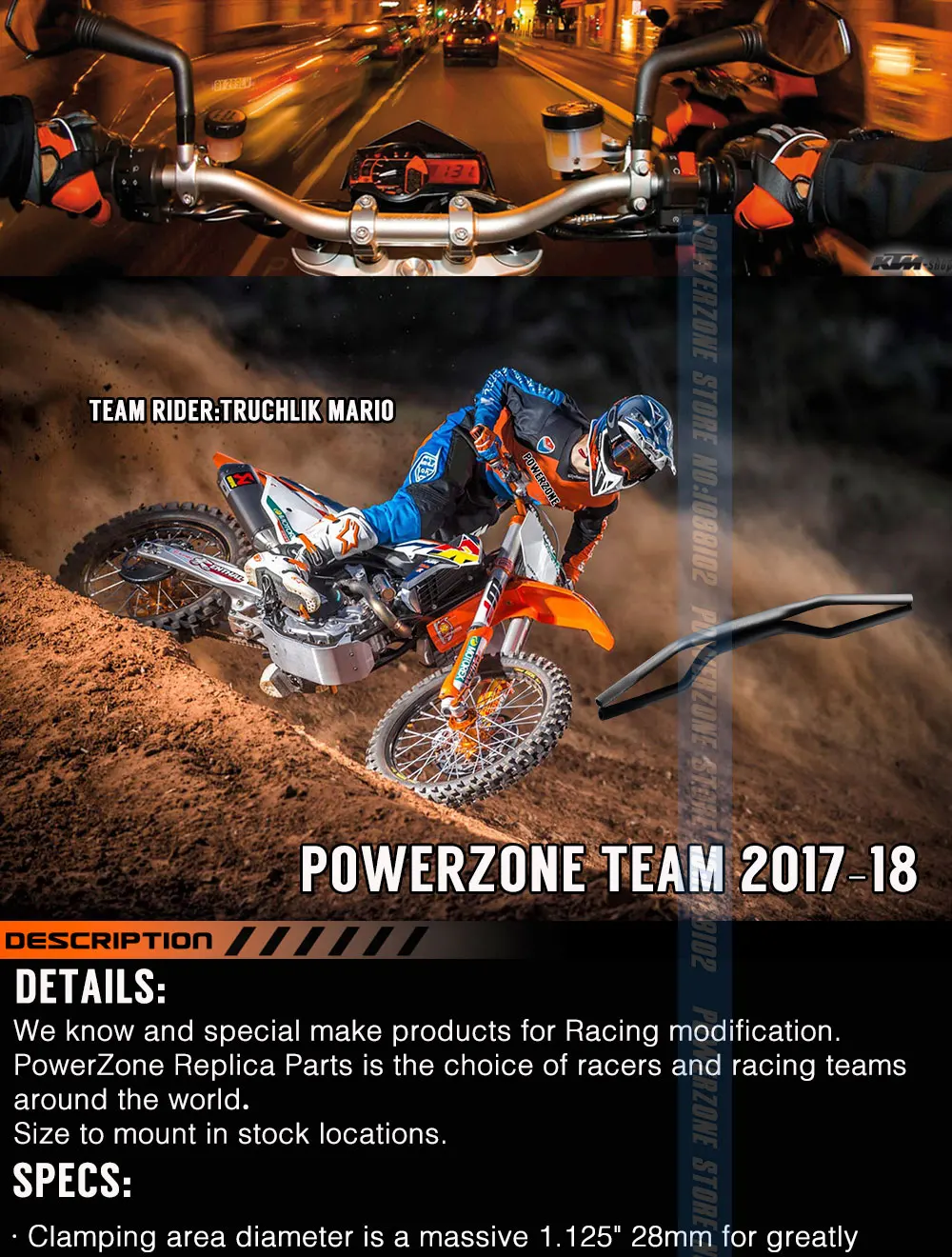 Renthal 1-1/" Жир Бар 28 мм Руль Ручка Бар Мотоцикл Мотокросс яма Байк ATV SX F EXC W CRF WRF YZF KLX RMZ эндуро