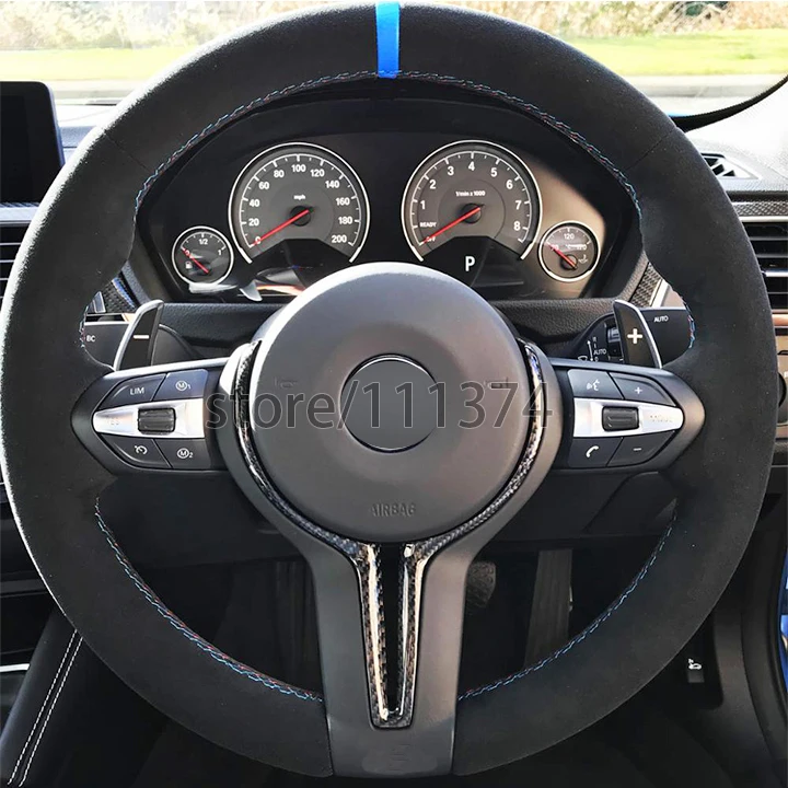 Сменный Чехол для руля NULLA накладка из углеродного волокна BMW серии M F80 M3 F82 M4 F10 M5 F06