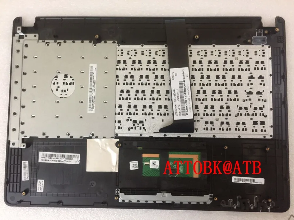 Новая русская клавиатура ноутбука для ASUS X450V X450C K450C A450C X452M W418L R409 F450V Y481L Клавиатура ноутбука C крышка с клавиатурой