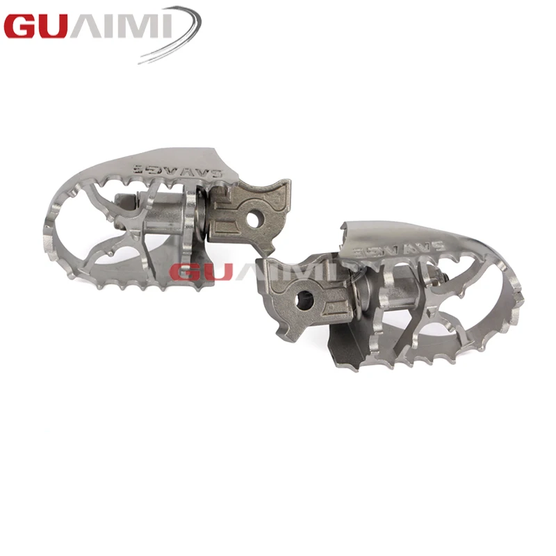 Для KTM 690 DUCK 2012 2013 мотоциклетные широкие эндуро подножки Регулируемый угол наклона подножки