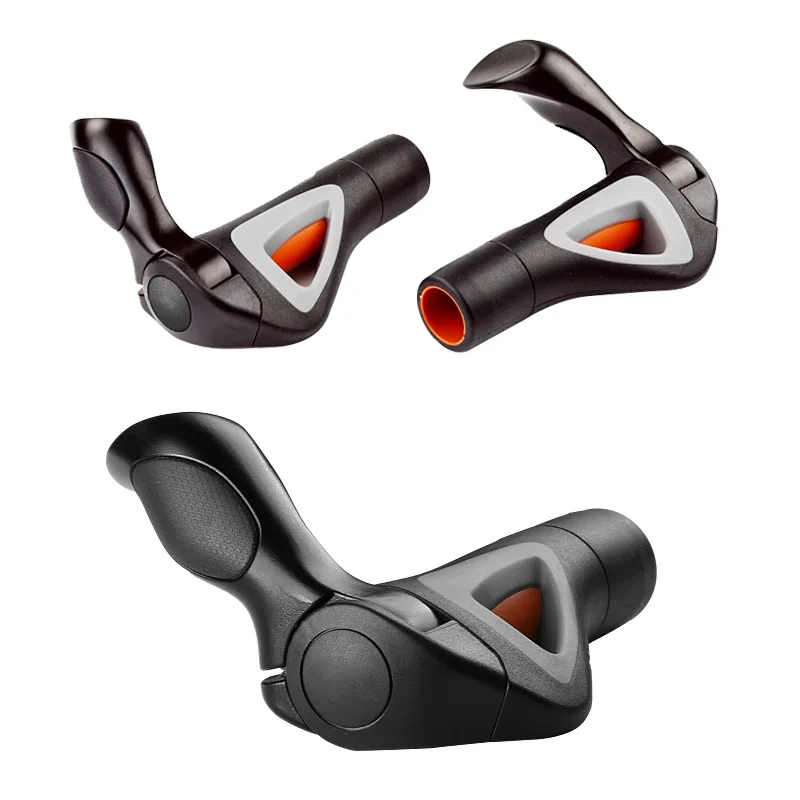 Hafny AL Rubber Эко-дружелюбные Велосипедные Ручки MTB Road Bike Руль Мягкие Анти-скользящие Крышки рульных концов.