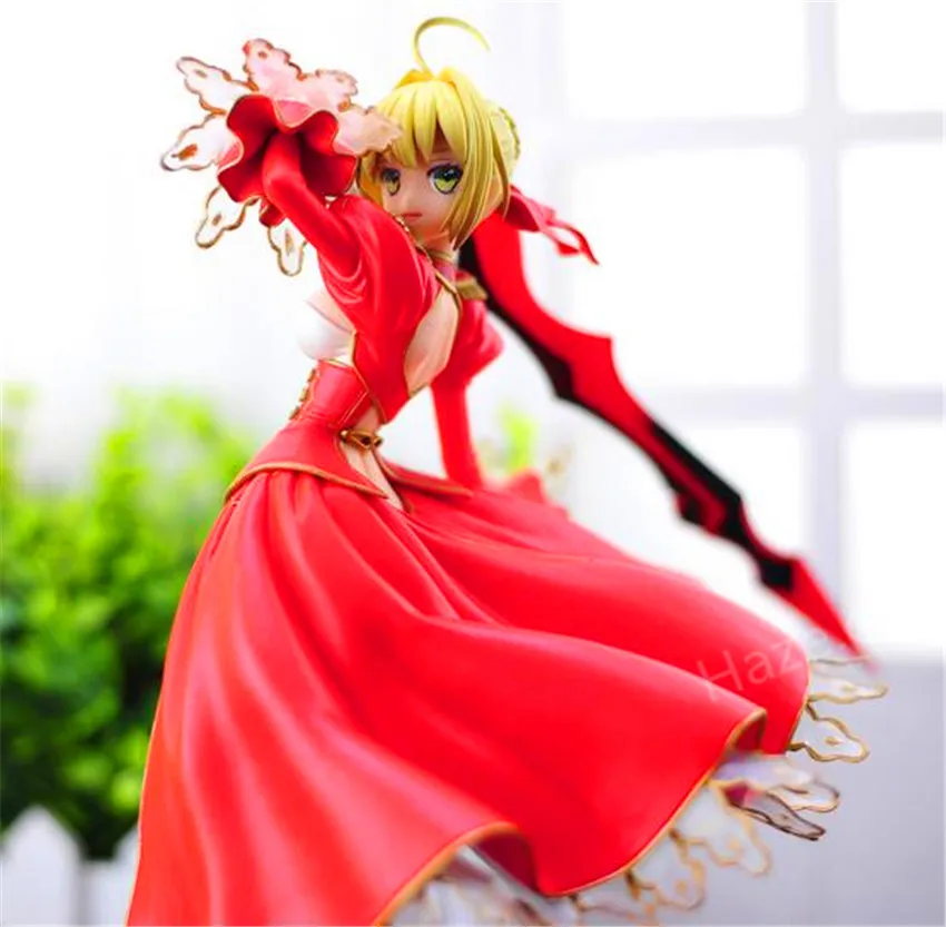 Fate stay night fate extra red saber pvc figure toy anime collection new | Игрушки и хобби