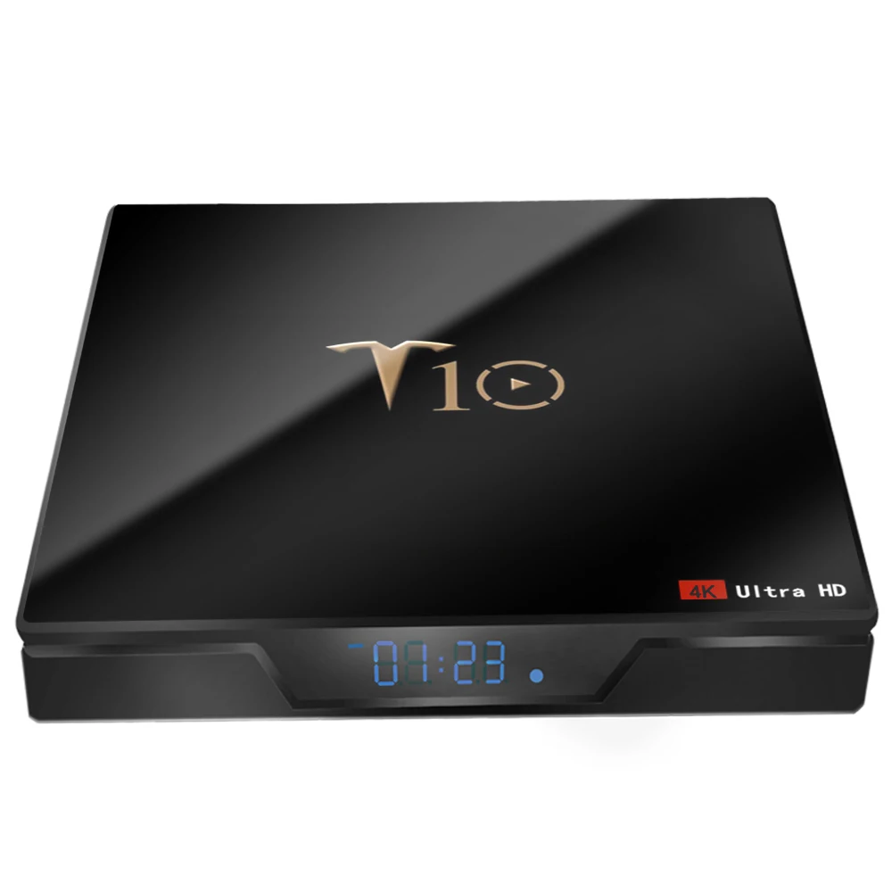 T10 Smart Android tv Box 8 1 2 Гб 16 Amlogic quad core S905w 4K 4 ГГц wifi медиаплеер телеприставка с панелью