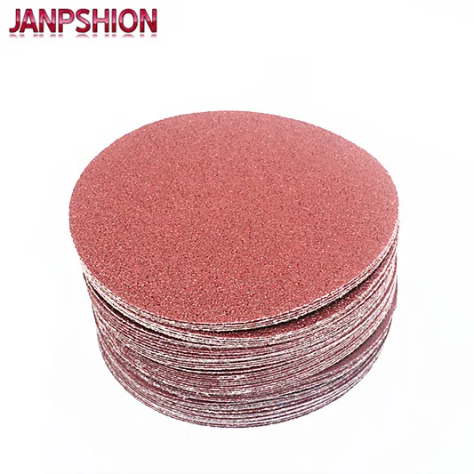 JANPSHION 50 шт. шлифовальная бумага наждачная флокирующая самоклеящаяся для