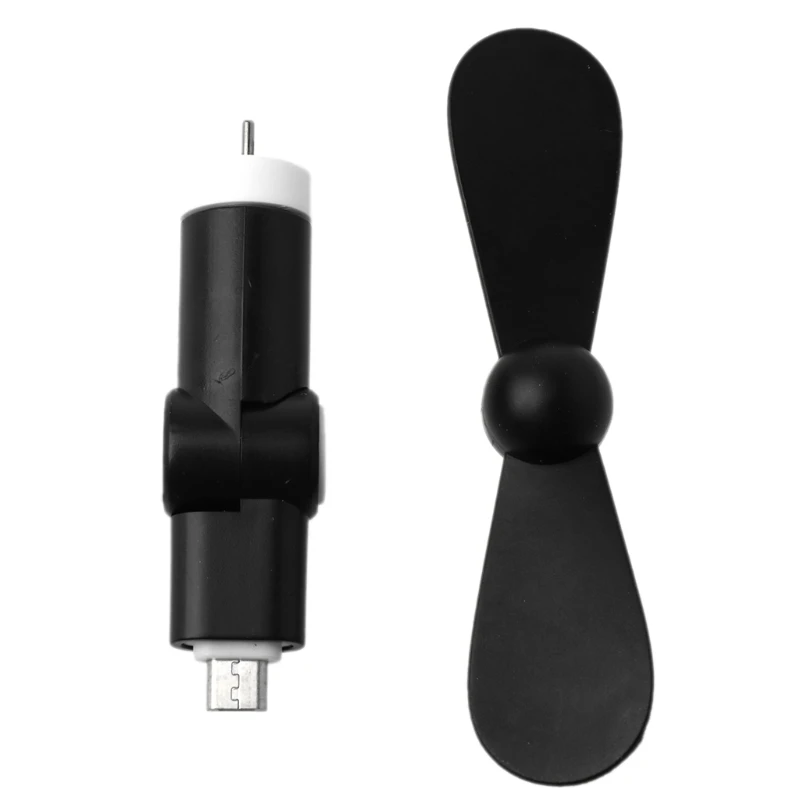 Вращающийся на 180 градусов Вентилятор Micro USB для Samsung Xiaomi Huawei HTC ZTE Android|Вентиляторы|