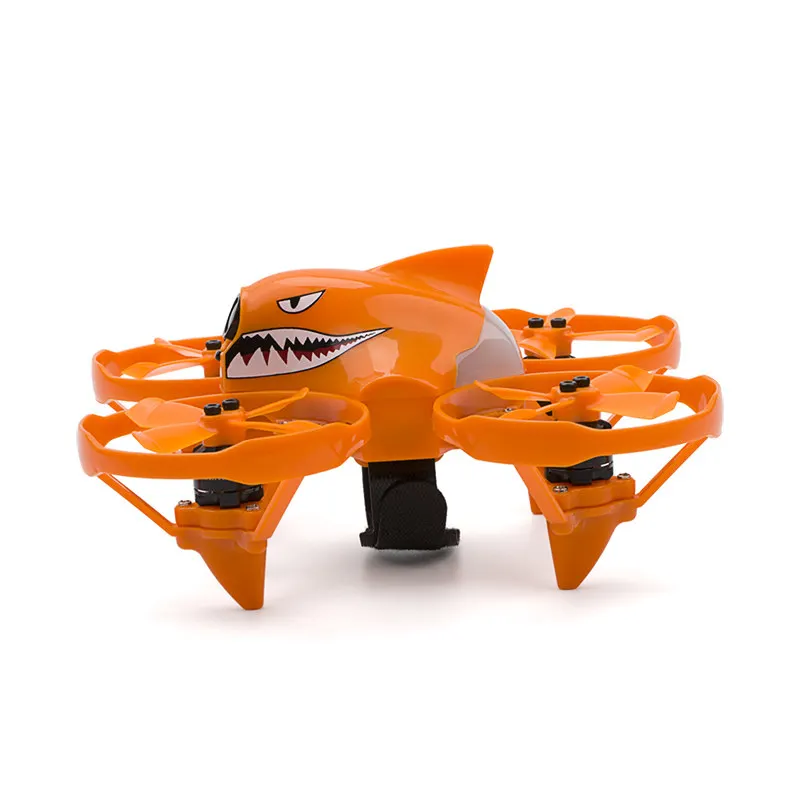DYS Акула-Мако 100 мм FPV Racing Drone БНФ W/F4 Flight Controller 5 8 Г 25/200 МВт VTX Blheli_S 18A ESC оранжевый