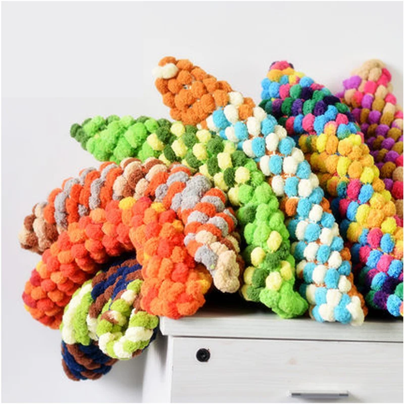 Новинка 135 толстая хлопковая пряжа для вязания крючком 19 цветов|cotton yarn|yarn for