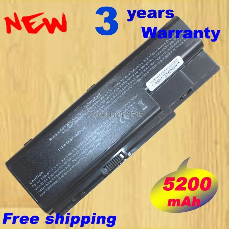 8 ячеек Батарея для acer Aspire 5920G 5520G 5315 AS07B31 AS07B32 AS07B42 AS07B41 AS07B51 AS07B52 AS07B61 AS07B71 AS07B72