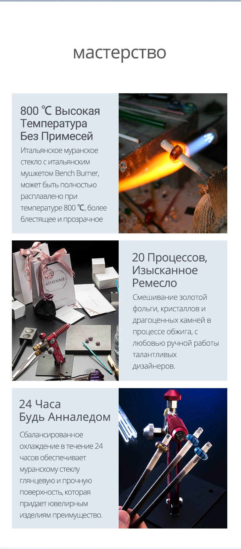 Athenaie Настоящее серебро 925 муранские стеклянные бусины-шармы ядро граненый завораживающий переливающийся синий мерцающий амулеты бусины Рождество День