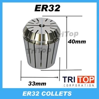 high precision accuracy 0 005mm er32 collet chuck for spindle motor engravinggrindingmillingboringdrilling tool holder