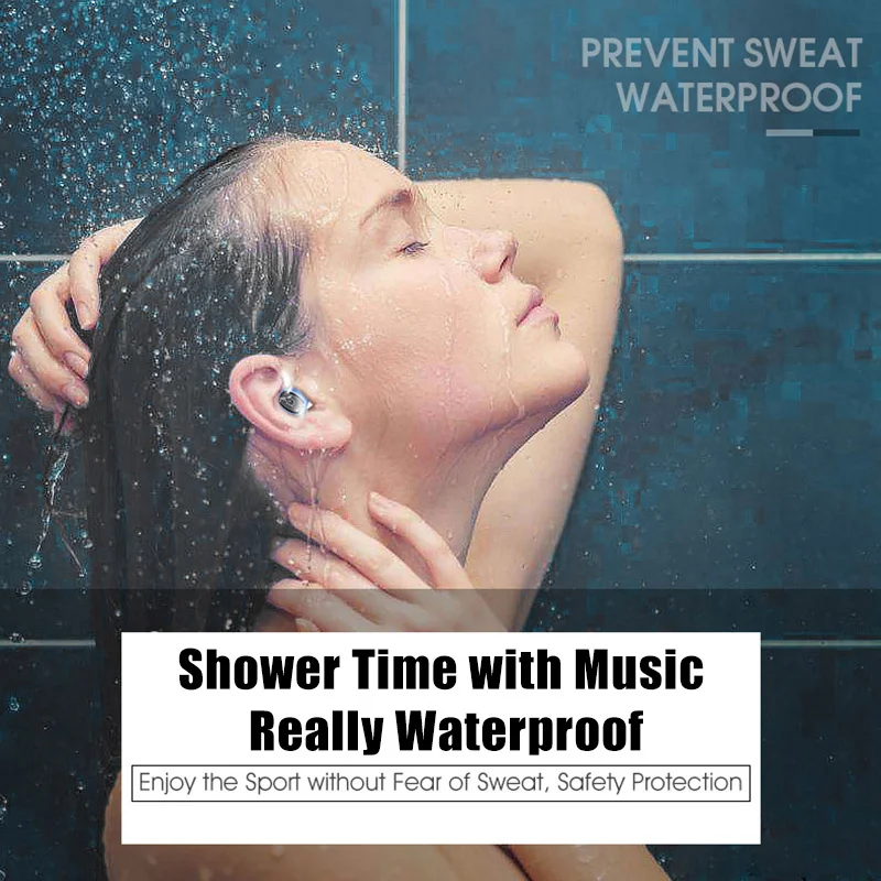 Мини Bluetooth наушники с зарядным телефоном микрофоном бас беспроводные Спортивные