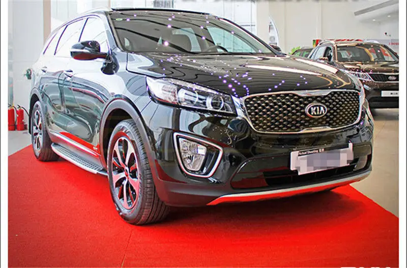 Алюминиевый подходит для KIA Sorento 2015 2016 2017 2018 2019 боковая ступенька Nerf bar|side step nerf