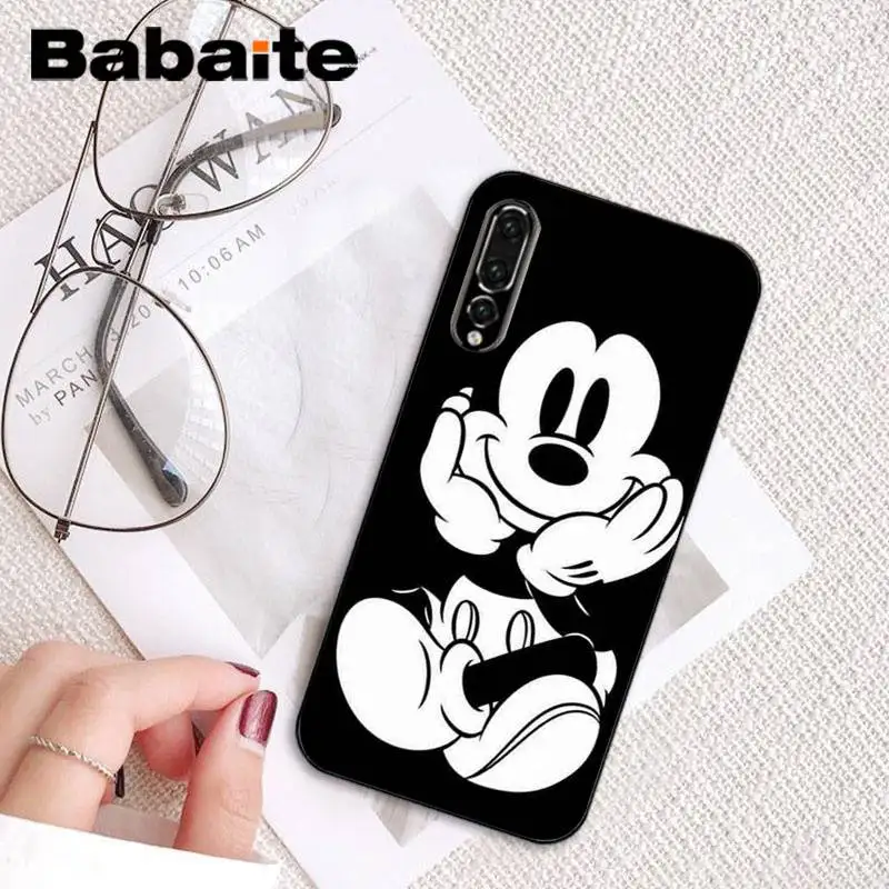 Babaite уши Микки Мауса ТПУ Мягкий силиконовый чехол для телефона для huawei P10 Plus Mate10 Mate20 Pro 10Lite P20 Pro Honor10 View 10