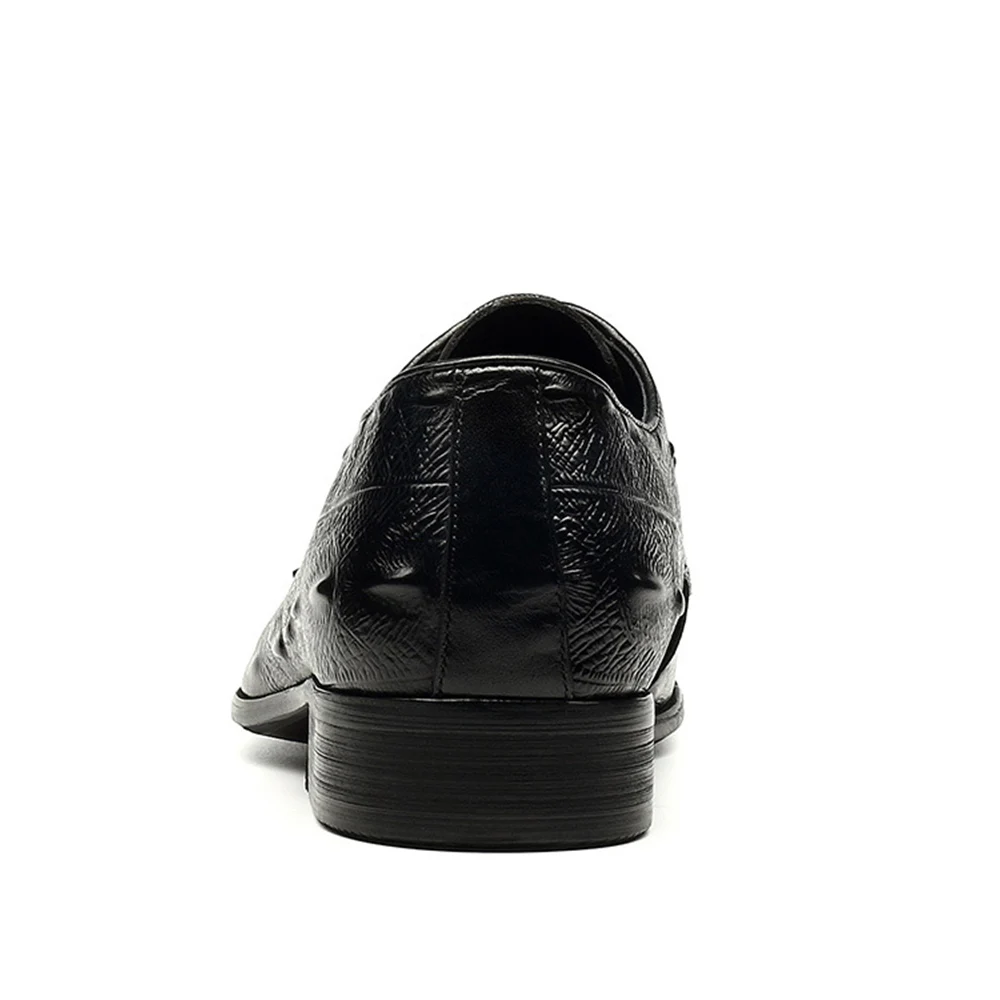 Sipriks брендовая мужская обувь для офиса с острым носком синяя крокодиловая