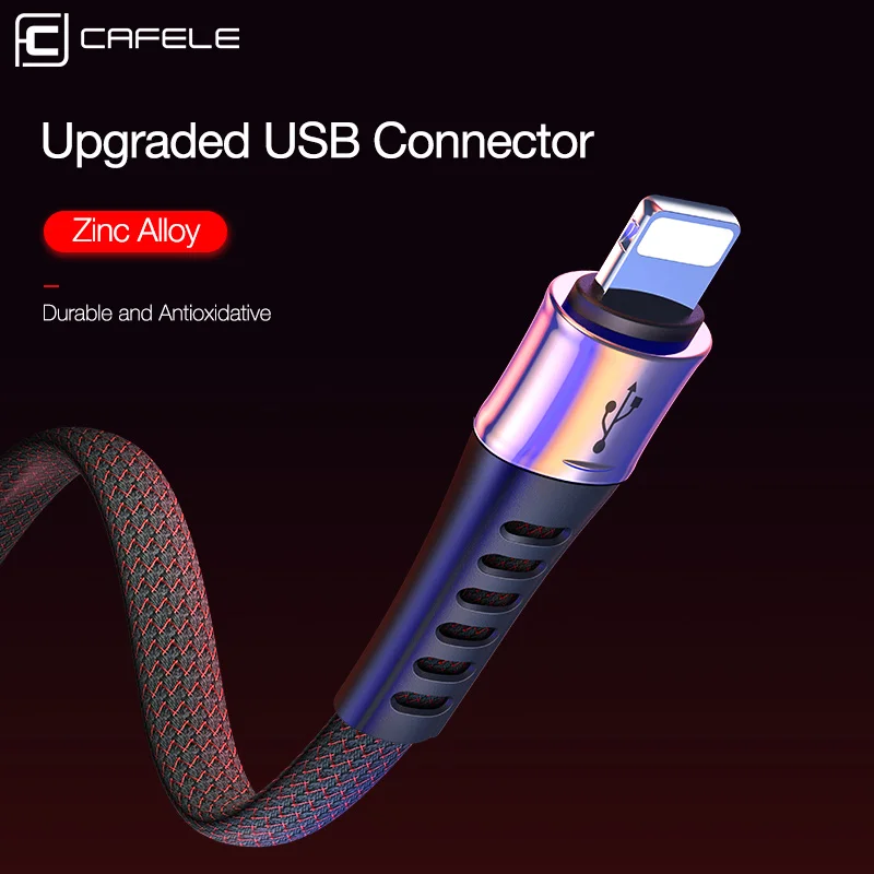 CAFELE 3 в 1 USB кабель для зарядки Micro type C usb кабель для зарядки для iPhone huawei xiaomi samsung кабель для синхронизации данных USB
