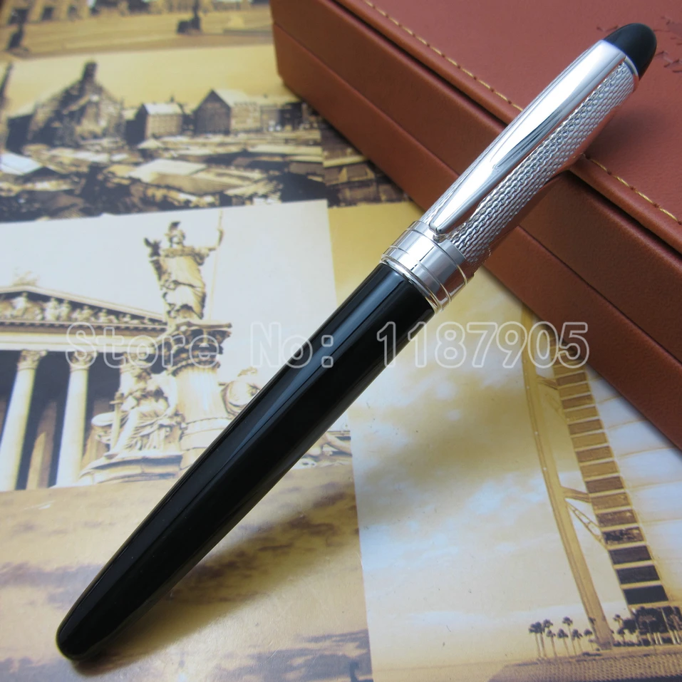 

BAOER Серебристая и черная шариковая ручка B101335