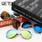 QETOU 2018 новые модные детские солнцезащитные очки Брендовые дизайнерские детские милые Солнцезащитные очки для мальчиков и девочек Детские антибликовые