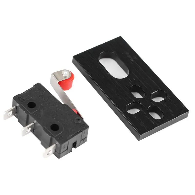 1Set Micro Limit Switch Kit with Mounting Board Plate for V-Slot C-Beam CNC Router Machine 3D Printer Parts Accessories | Компьютеры и