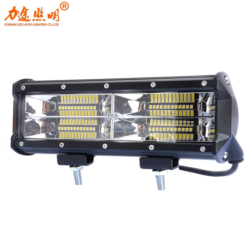 144W LED Work Light Bar For JEEP NIVA 4x4 Offroad Tractor UAZ Trucks Barra 4300K Yellow 6000K White 12V Combo | Автомобили и
