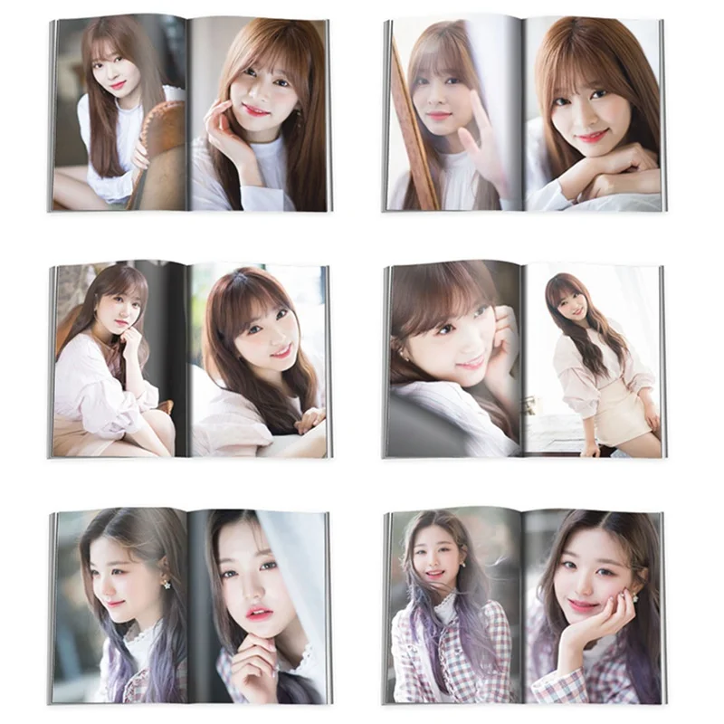 54 страницы KPOP IZONE девушки команда Мини альбом книга с картинками Ын Би Юри Джо сердце* из HD фото плакат картина для фанатов
