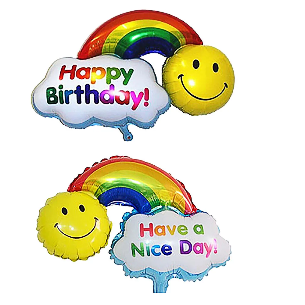 50 шт. латексные воздушные шары радужные из алюминия|Воздушные и аксессуары| |