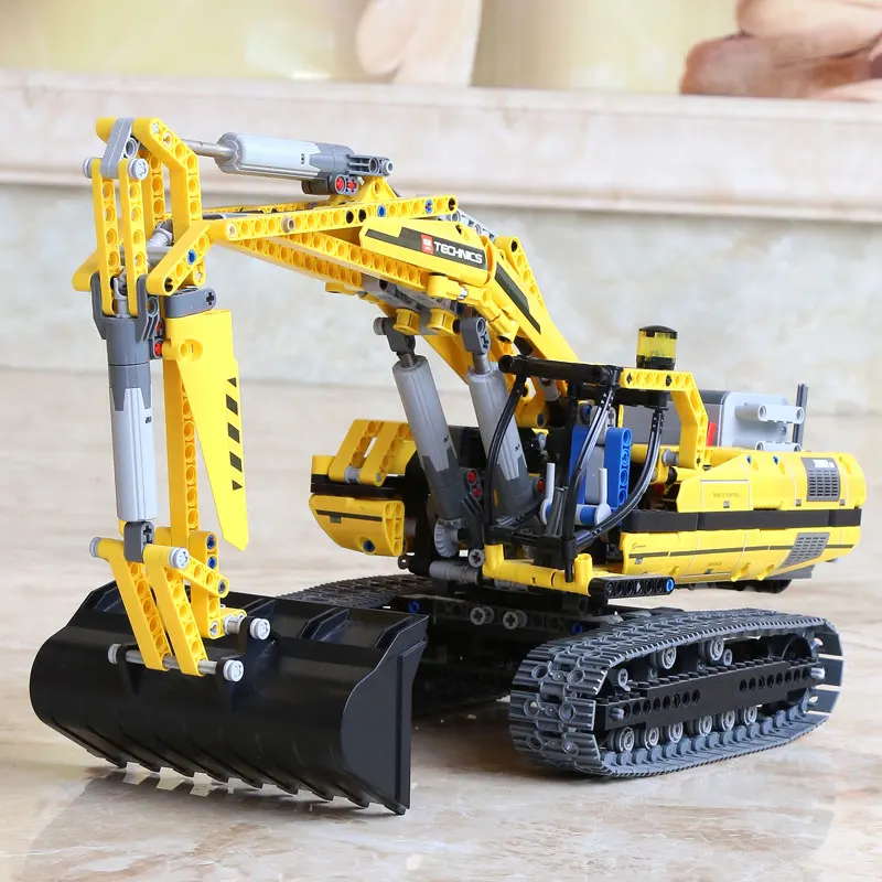 DHL 20004 20006 20007 20008 20015 техника Серии Экскаватор модель здания комплект Конструкторы
