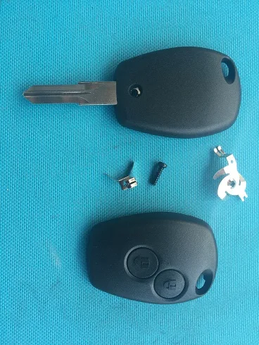 2 button vac102 2/3 пуговицы автомобиля удаленный ключевой в виде ракушки для Renault Duster Modus Clio DACIA Logan Sandero Twingo дистанционного брелока чехол - Количество кнопок: 2 button vac102