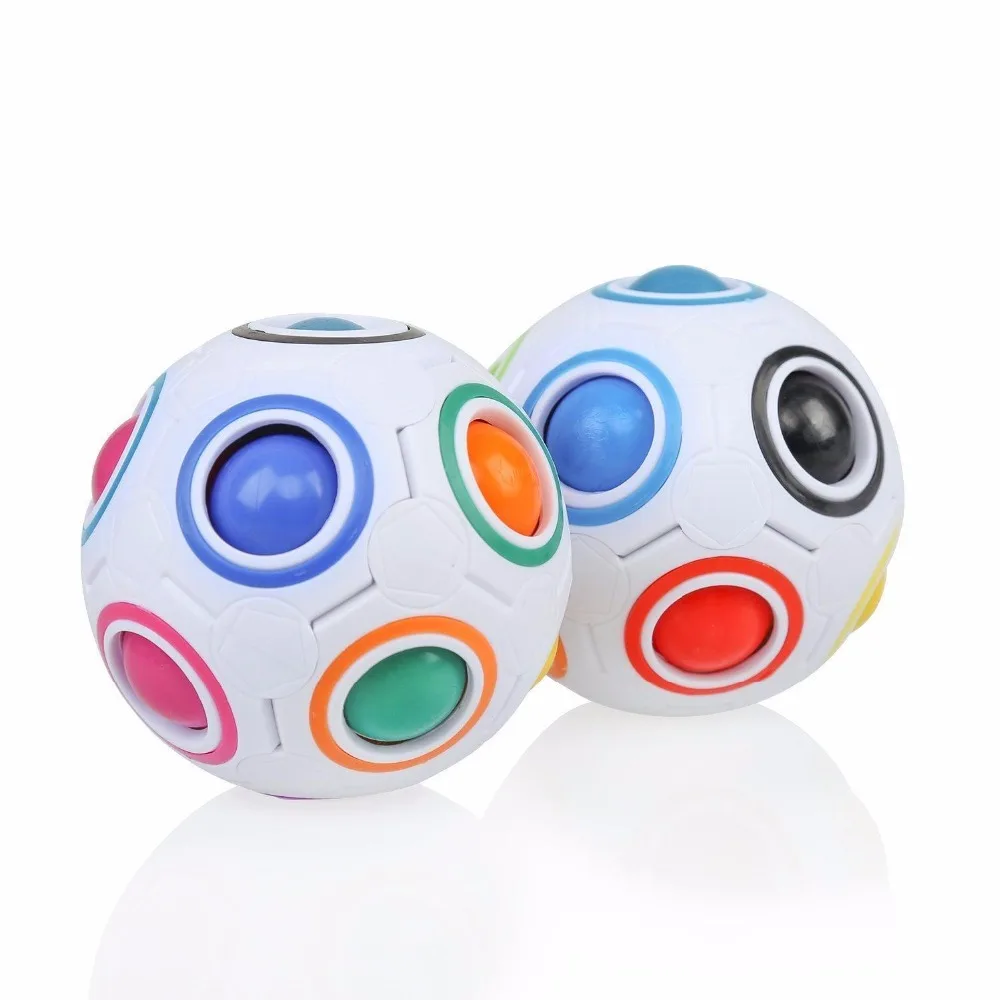 Волшебный Радужный шар Куб 3d головоломка игра игрушки для детей и