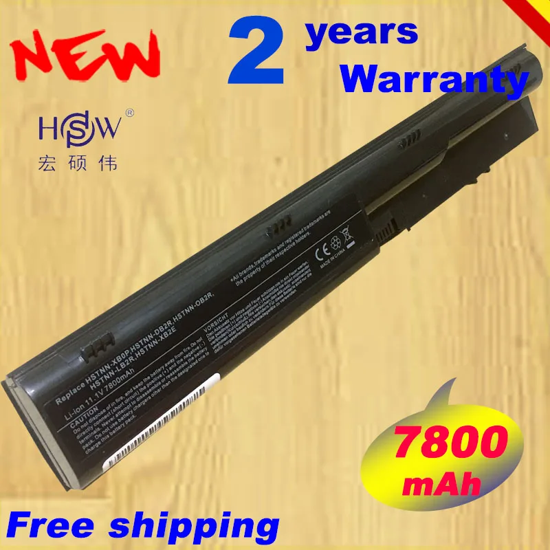 HSW 7800mAh Аккумулятор для ноутбука HP ProBook 4330s 4431s 4331s 4430s 4435s 4436s 4440s 4441s 4446s 4530s 4535s 4540s 4545s