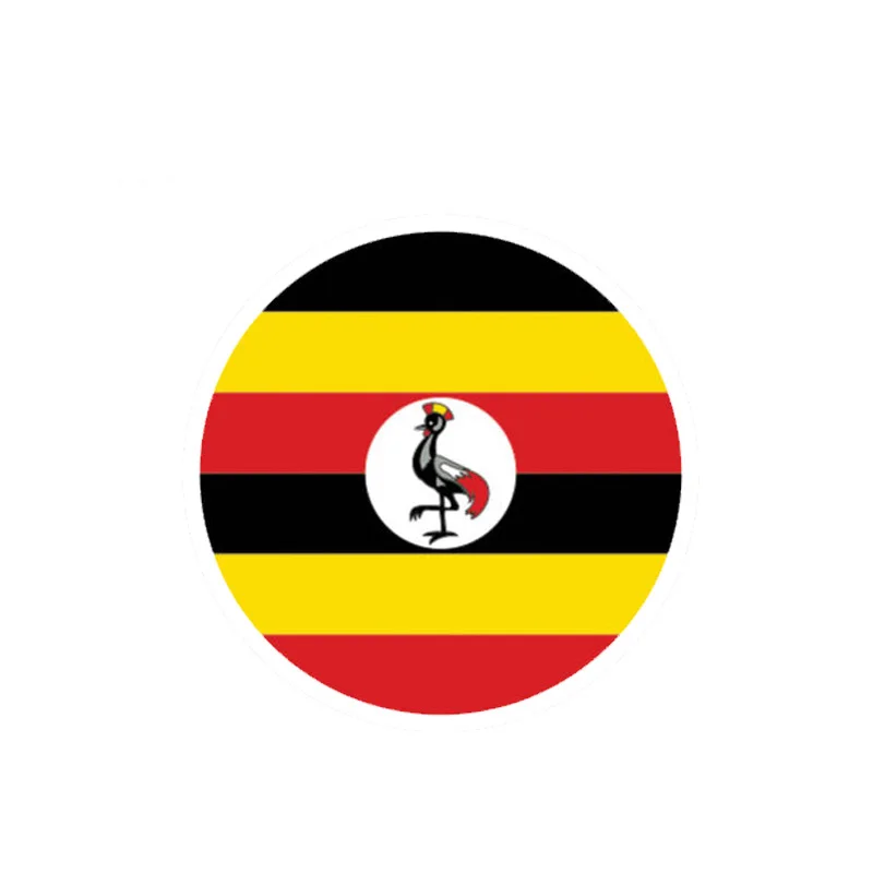 YJZT 10CM*10CM Car Sticker Flag Uganda Window PVC Body Decal 6-1105 | Автомобили и мотоциклы