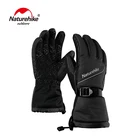 Зимние походные перчатки Naturehike, ветрозащитные перчатки для альпинизма, противоскользящие водонепроницаемые перчатки для катания на лыжах, для спорта на открытом воздухе, для катания на лыжах, кемпинга