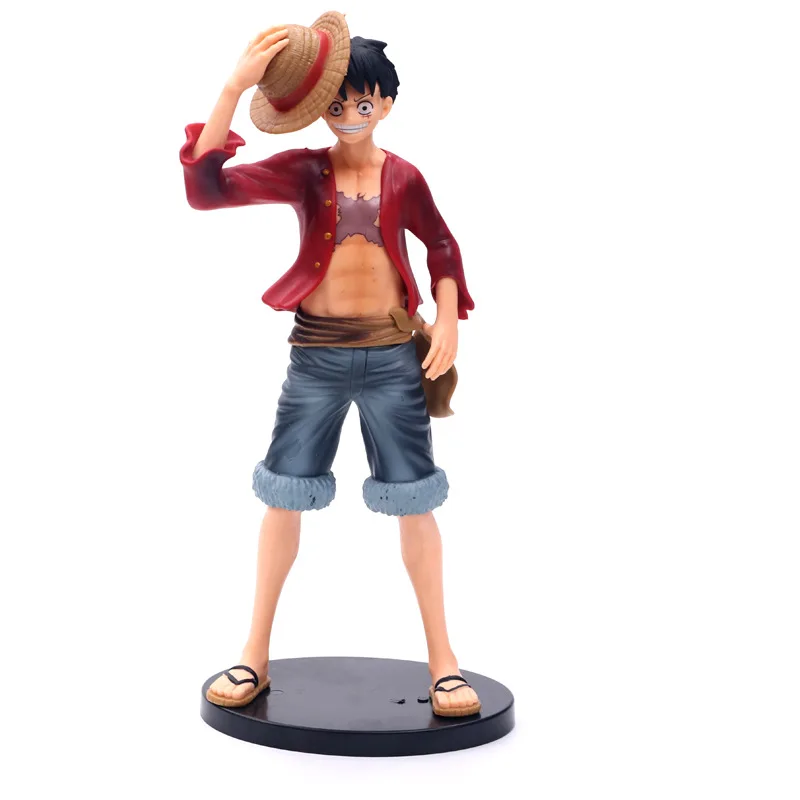 Аниме One Piece King of Artist Monkey D Luffy с шляпой ПВХ Фигурки игрушки 27 см | Игрушки и хобби
