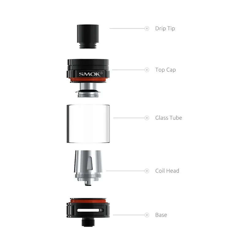 Электронная сигарета SMOK TFV8 детская катушка T6 Alien G150 G320 G Priv Al85 GX2/4 T Stick V8 Big BABY Core