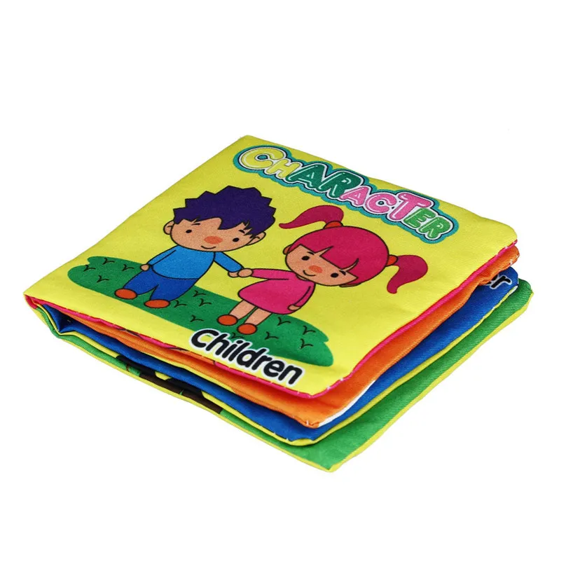 HIINST New Soft Clothes Baby Intelligence Development Learn Picture Cognize Book jan18/30/0.5 2.16