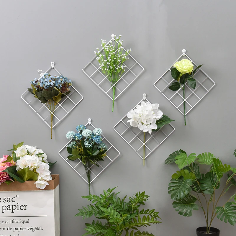 Artificial gypsophila Bouquet Blue Pink Yellow Flower BabyBreath Fake Silk Floral Plant Home Wedding Party Decoration Products | Дом и сад