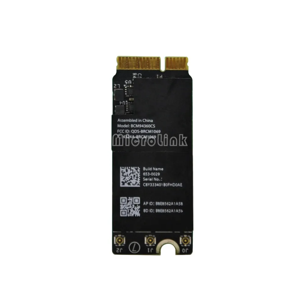 Bluetooth для Wi-Fi в аэропорту карты для Macbook Pro retina 1" A1398 2013 год 653-0029 661-8143 BCM94331CSAX