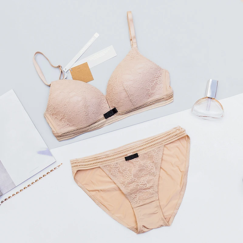 Женский топ сексуальные бесшовные бюстгальтеры и кружевные трусики трусы белое