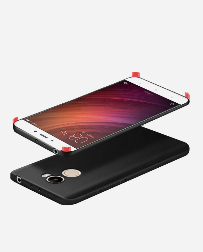 ZUCZUG Черные Мягкие силиконовые чехлы из ТПУ для Xiaomi Redmi note 2 3 3S 4 4X Prime 4A Mix Max Mi5s plus