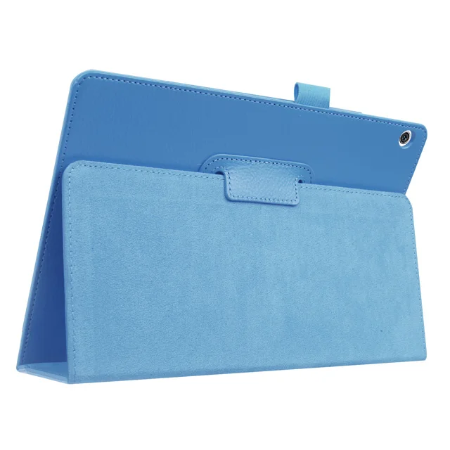 Sky Blue Из искусственной кожи чехол для huawei MediaPad T5 10 Крышка для huawei Медиа Pad AGS2-W09 AGS2-L09 AGS2-L03 AGS2-W19 10,1 дюймов крышка чехол s - Цвет: Sky Blue
