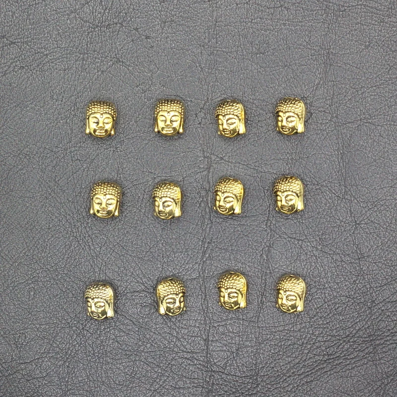 Бусины шармы голова Будды под старину серебро золото 20 шт./лот для изготовления