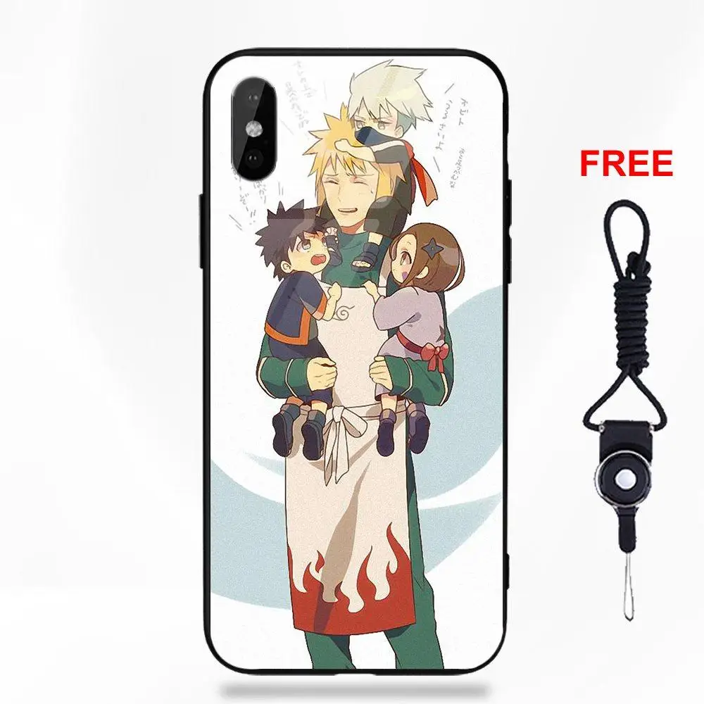 Наруто Obito Какаши для Apple iPhone 5 5C 5S SE 6 S 7 8 плюс X XS Max XR телефон Мягкий ТПУ чехол +