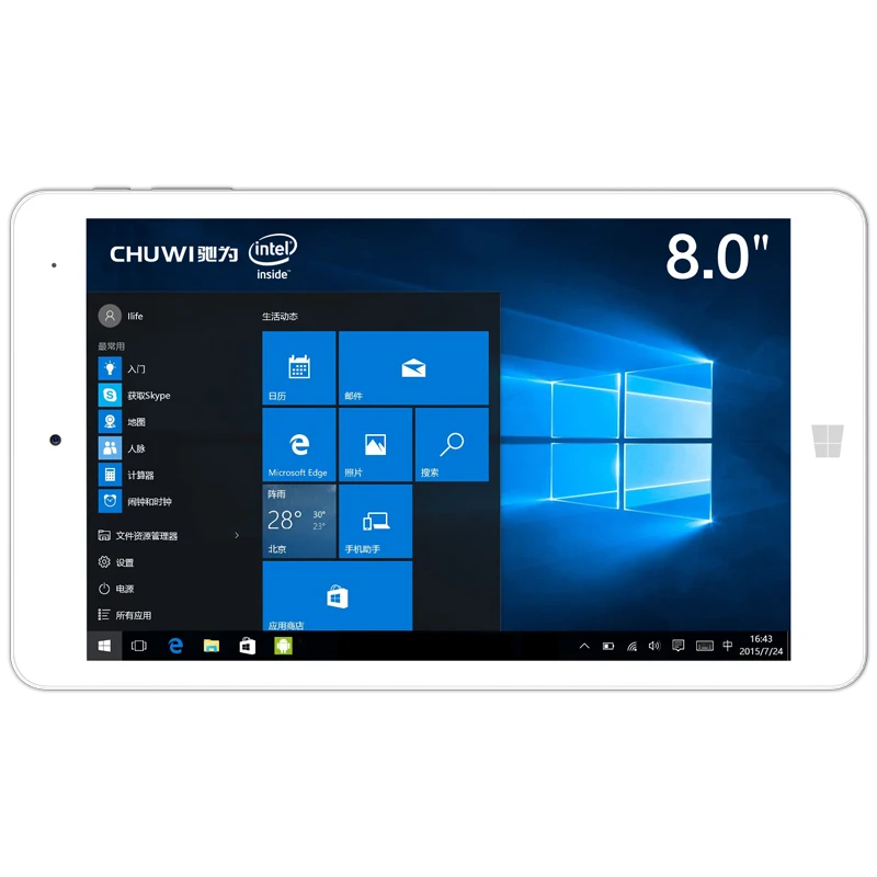 Chuwi Hi8 Pro Планшеты ПК Intel Atom X5-Z8300 Quad Core 2 ГБ Оперативная память 32 Оконные рамы 10 Android