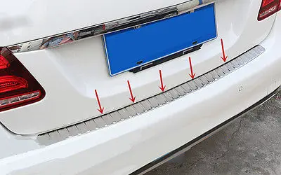 

Стальной протектор заднего бампера, крышка багажника для Benz E класса W212 2015-2010