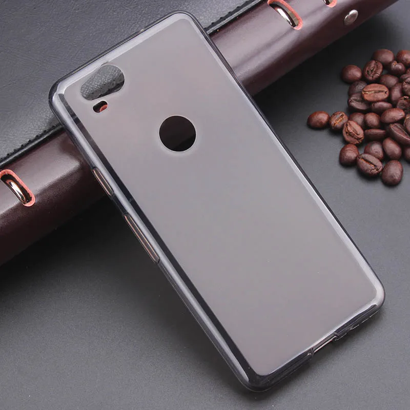 Серый гелевый ТПУ тонкий мягкий Противоскользящий чехол для Google Pixel 2 5 0 дюймов