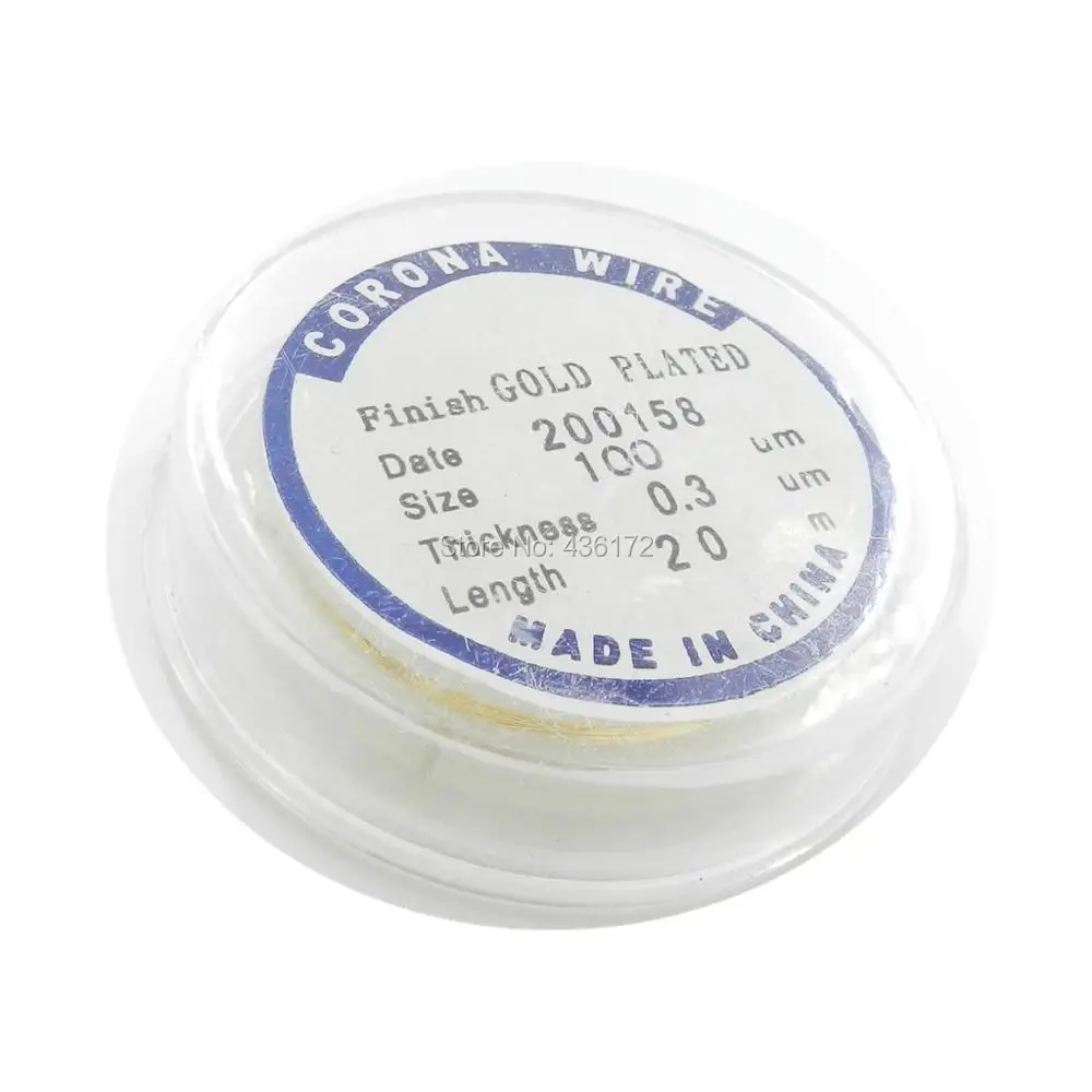 Позолоченная корона в классическом стиле размер 100 мкм длина 20 м для