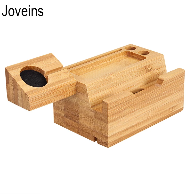 Бамбуковая деревянная USB зарядная станция настольная подставка зарядное
