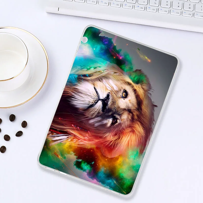 Z019 Планшетный чехол s для huawei MediaPad C5 T5 10,1 дюймов Мягкая силиконовая задняя накладка из ТПУ чехол BZT-W09/BZT-AL00 T5 10 AGS2-W09/L09/L03/W19 - Цвет: Z019
