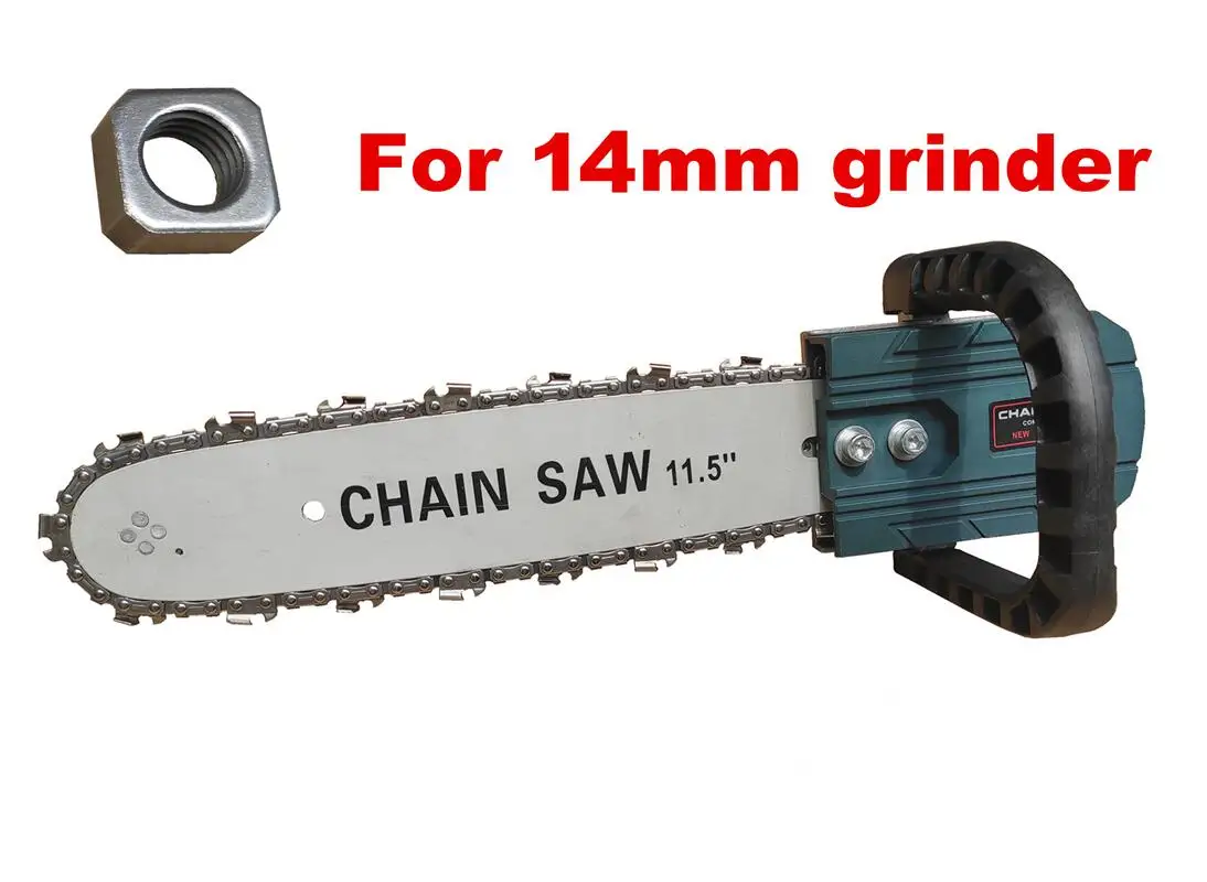 For 14mm Быстрая установка 11," бензопила угловая шлифовальная машина аксессуары деревообрабатывающая режущая цепная пила сабельная пила электроинструмент - Цвет: For 14mm