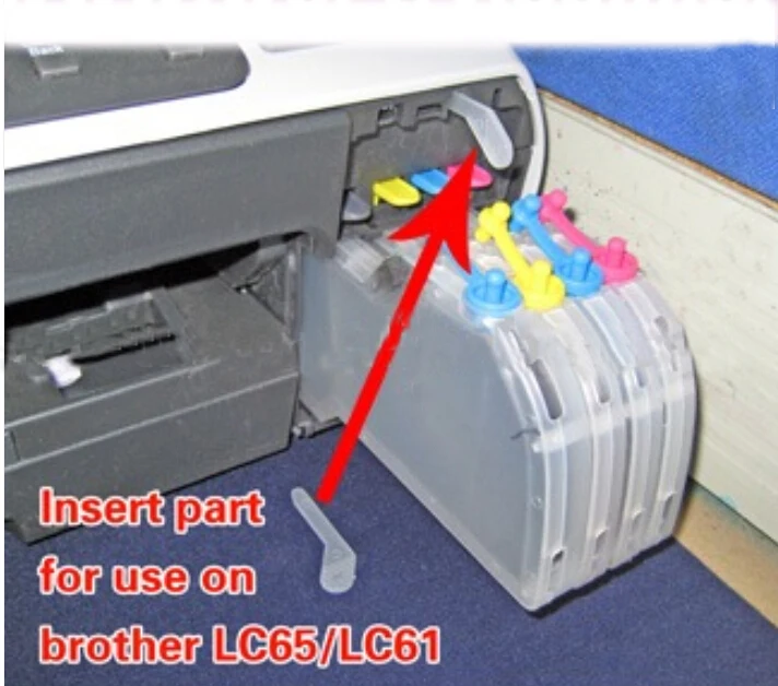 Перезаправляемый картридж для Brother LC38 LC61 67 LC980 LC11 LC16 LC65 LC990 LC1100 DCP-145C 165C 185C 195C 197C |
